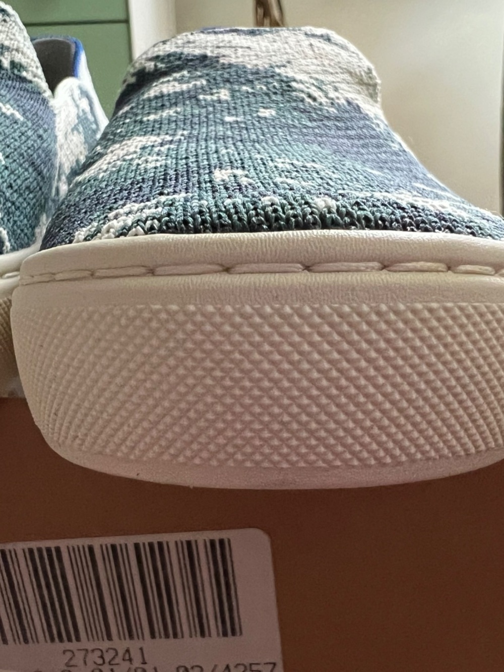 Rothy’s slip on sneaker/loafers seaform green,retired, women’s 7.5 - Picture 14 of 16